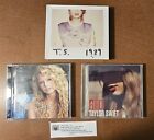 New ListingTaylor Swift CD Lot Red 1989 Self Titled Used