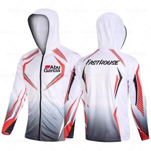 Men Fishing Clothes New White Fishing Jersey A Sports Outdoor Mesh Breathable