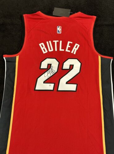 Jimmy Butler Signed Miami Heat NBA Basketball Jersey with COA