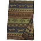 Lake Shore Wool Throw -New (Made in the USA)