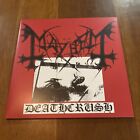 Mayhem Deathcrush Clear LP Vinyl Record 2009 Black Metal Limited Edition Reissue