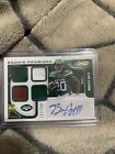 2022 Panini Absolute Football Breece Hall RPA Quad Patch Auto /199 Jets #214