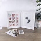 Newborn Baby Gift Memorabilia Hand & Foot Print Mound Table Filler Photo Frame