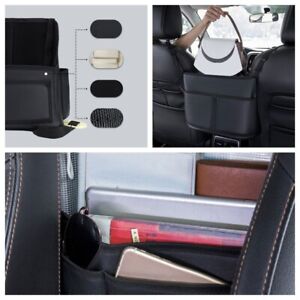 Car Seat Side Back Mesh Interior Storage Net Bag Pocket Phone Gadget Holder 1PC