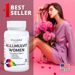 HALLMULTIVIT Women - Women's Multivitamin - Energy & Vitality - 60 Tabs