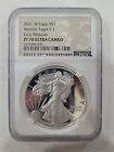 New Listing2021 W $1 T-1 NGC PF70 ULTRA CAMEO PROOF SILVER HERALDIC EAGLE TYPE 1 35TH ANNIV