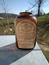 Vintage Tobacco Scotch & Rappee Snuff Bottle 6 oz