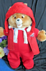 VINTAGE 1985 TEDDY RUXPIN talking BEAR all working AVIATOR SUIT  The Airship 21