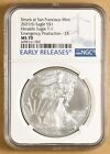 New Listing2021 (S) Type One American Eagle Silver Dollar NGC MS70