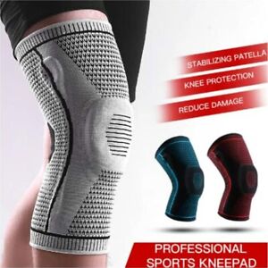 AmRelieve Ultra Knee Elite Compression Sleeve Knee Brace with Side Stabilizers