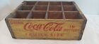 Vintage Chattanooga Case COCA COLA FAMILY SIZE 12 Bottle Crate 1960s Yellow