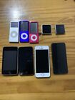 Apple iPod Classic Lot Of 9 Mixed Models As Is For Parts