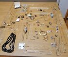 Vintage & Now Jewelry Lot Gold & Sliver Mixed Variety 120pcs