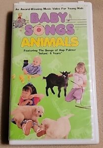 Baby Songs: Animals (VHS, 2000, Clamshell Case) Infant - 6 Years Hap Palmer
