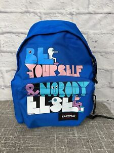 Eastpak Jeremy Ville Blue Backpack Built To Resist - Be Yourself & Nobody Else
