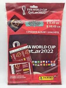 Panini FIFA World Cup Qatar 2022 Sticker Album + Packets