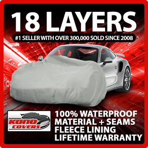18 Layer Car Cover - Outdoor Waterproof Scratchproof Breathable (For: Acura RSX)