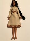 Vintage MEGO 1976 Cher Doll Cherokee Indian Leather Look Dress Mackie AS IS  TLC