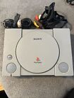 Sony PlayStation 1 PS1 SCPH-9001 Gray Console ONLY Tested Working With Cords