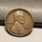 New Listing1924 S US Lincoln Cents 1c F+ (Cleaned)