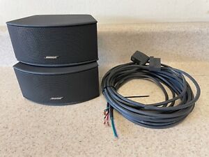 Original Bose Cinemate GS Series II Home Theater Gemstone Speakers w/ Cable
