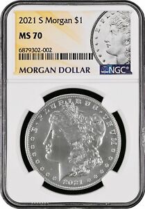 2021-S NGC MS70 Morgan Silver Dollar 302002