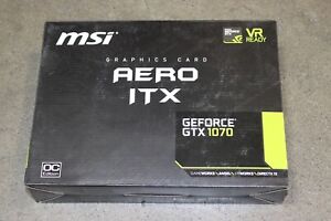 MSI GeForce GTX 1070 AERO ITX OC 8GB GDDR5 Graphics Card VR Ready