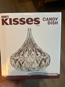 New ListingHershey's Kiss Candy Dish ,GODINGER , Crystal ,Shannon New in Box