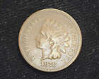 HS&C: 1878 Indian Head Penny/Cent F - US Coin