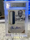 New Listing2014 Panini Flawless Greats Patch Autograph Gold Roger Staubach Bgs9 Auto Bgs10