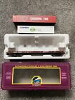 MTH PREMIER BNSF FLAT CAR With 2 Containers READ