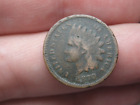 1870 Indian Head Cent Penny- Bold N, Fine Details