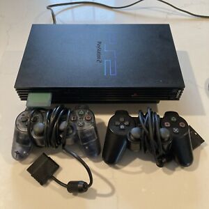 Sony PlayStation 2 PS2 Fat Console Bundle SCPH-39001 w/ 2 Controllers - Tested