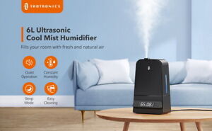 TaoTronics AH044 Humidifiers 6L Cool Mist LED Humidistat Display DI42_K