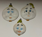 Vintage onion family resin kitchen wall plaques wall hanging decor
