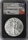 2021 (P) T-1 American Silver Eagle NGC MS70 EP FDI Mercanti Signed ✪COINGIANTS✪