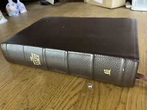 KJV King James Study Bible 400th Anniversary Edition Brown Genuine Leather