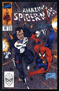 Amazing Spider-Man #330 Marvel 1990 (NM) Erik Larsen Spidey & Punisher! L@@K!