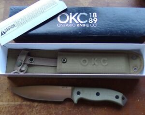 Ontario Rat 6 USA Fixed Blade Survival Knife S35VN stainless Steel