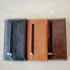 Leather Cigarette Pouch Filter Rolling Paper Pouch Light Brown