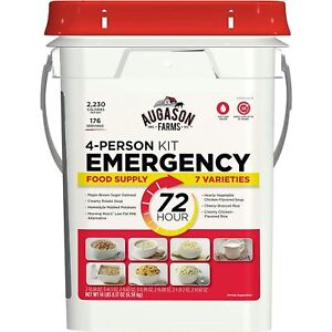 4 Person Emergency Food Storage Kit 14 Lbs 7 Oz