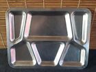 Stainless Steel Metal US Navy CARROLLTON Mess Hall Food Tray 1940's