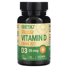 Vegan Vitamin D, D3, 25 mcg (1,000 IU), 90 Tablets