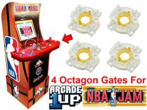 Arcade1up NBA JAM Tournament Edition Hang Time Frogger, 4x 8way Octagonal Gates