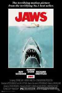 Brand New Sealed JAWS Movie Poster 24-Inch by 36-Inch