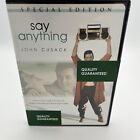 New ListingSay Anything DVD Special Edition 1989 John Cusack Cameron Crowe LNC Quality Seal