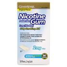 GoodSense Nicotine Gum 2 mg, Original, 1200 Pieces (24 x 50ct Boxes), Exp 07/24