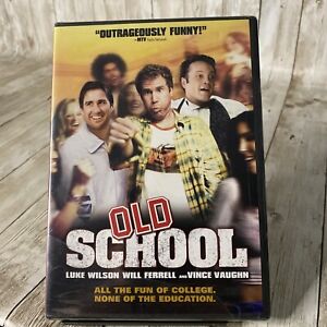 Old School (DVD, 2003, Full Frame R-Rated Version) New Factory Sealed