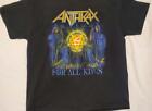 Anthrax North American Tour 2016 For All King Concert T-shirt, Size S-2XL