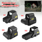 Tactical Red Green Dot Holographic Sight 551/552/553/558 Hunt Rifle Scope Sight